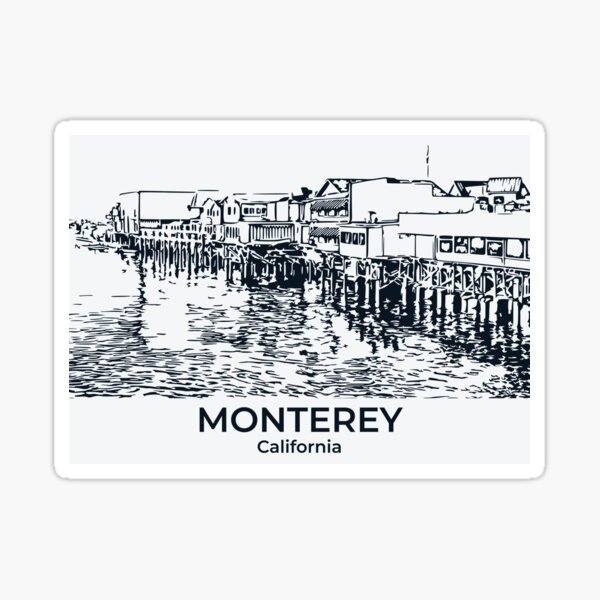 Item preview, Monterey - California designed and sold by Lakeric.