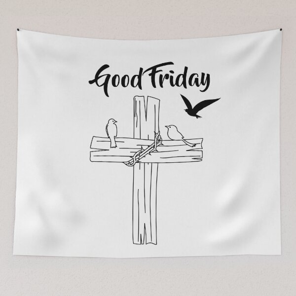 Item preview, Cross With Bird designed and sold by thewishdesigns.
