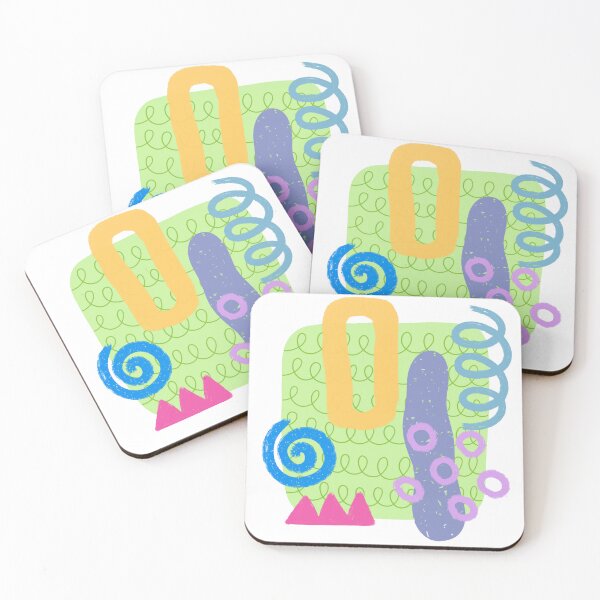 Item preview, Abstract Shape Pattern Organic Color Spiral designed and sold by libscreates.
