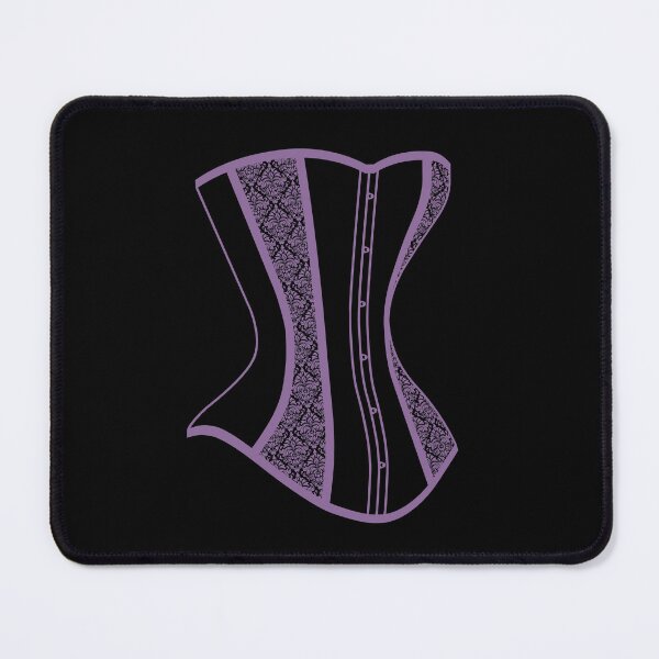 Item preview, Damask Corset - Purple designed and sold by SleeplessStitch.