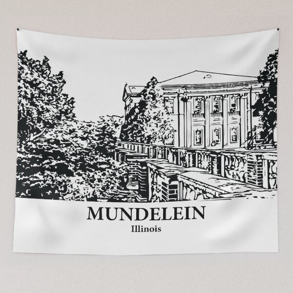 Item preview, Mundelein - Illinois designed and sold by Lakeric Cityscapes.