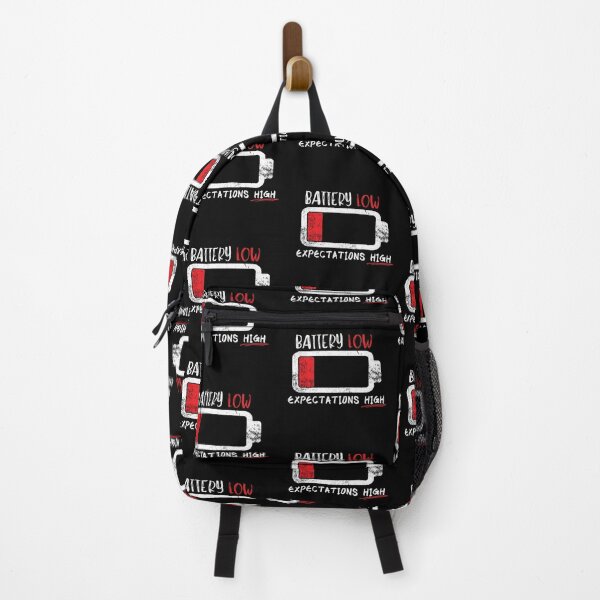 Item preview, "Battery low. Expectations high." designed and sold by KaBaRen.