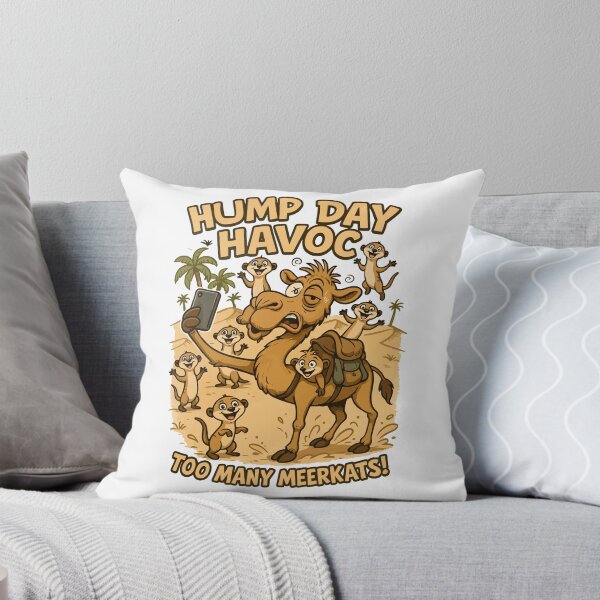 Item preview, Hump Day Havoc – Camel vs Meerkat Selfie Chaos designed and sold by WildlifeInc.