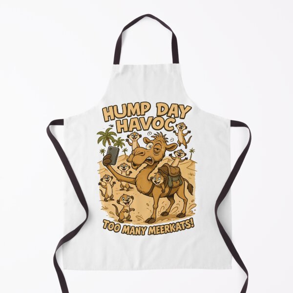 Item preview, Hump Day Havoc – Camel vs Meerkat Selfie Chaos designed and sold by WildlifeInc.