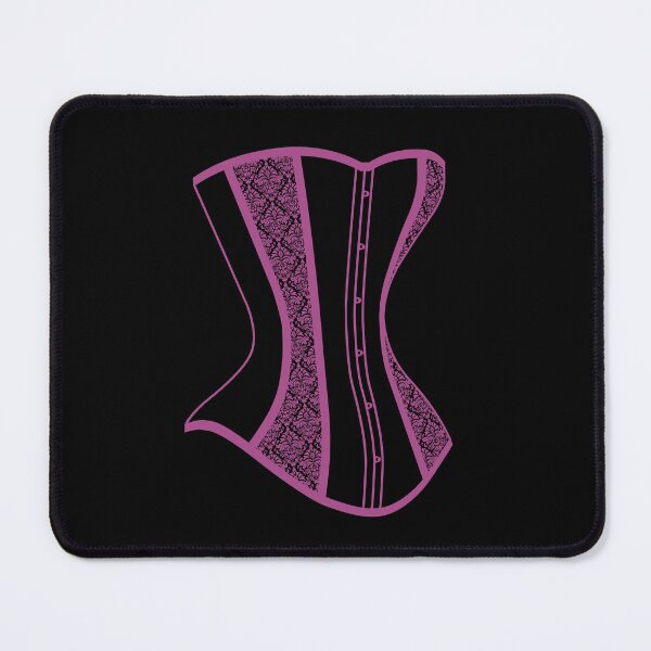 Item preview, Damask Corset - Pink designed and sold by SleeplessStitch.