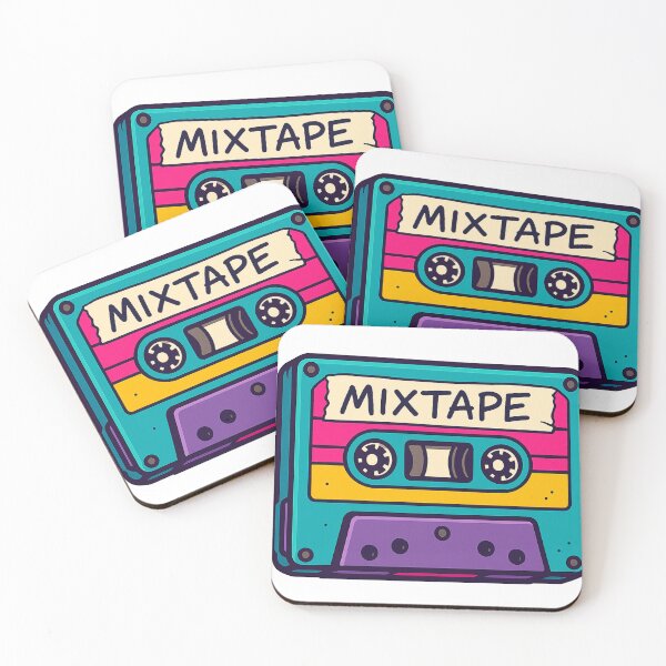 Item preview, 90s Mixtape Cassette – Retro Nostalgia Pop Art designed and sold by Soft rot studio.