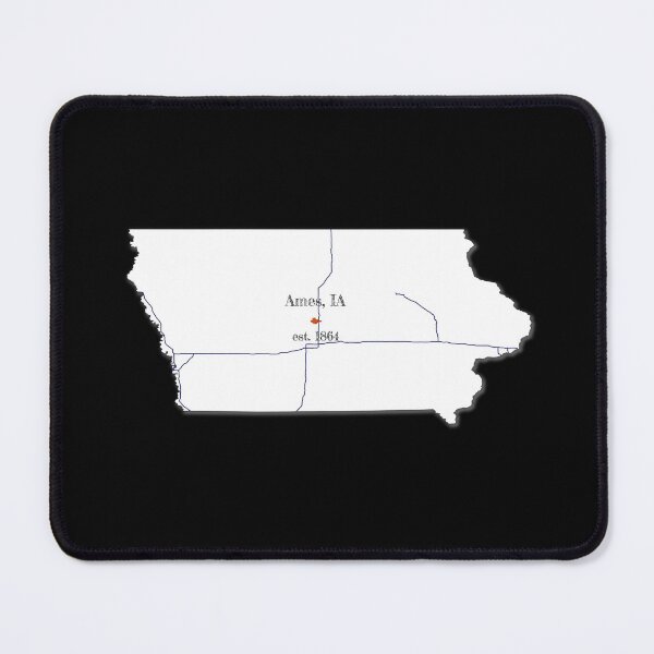 Item preview, Ames, IA [White] designed and sold by PhilbonianDezin.