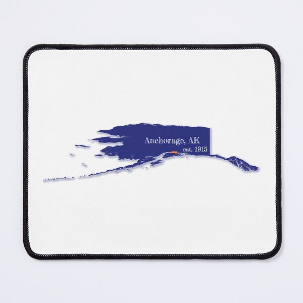 Item preview, Anchorage, AK [Blue] designed and sold by PhilbonianDezin.