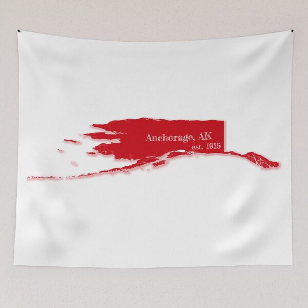 Item preview, Anchorage, AK [Red] designed and sold by PhilbonianDezin.