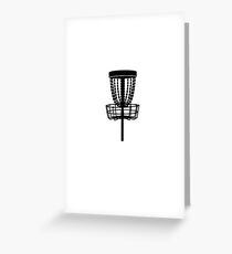 Vintage Disc Golf V5 Greeting Card