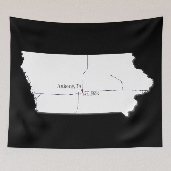 Item preview, Ankeny, IA [White] designed and sold by PhilbonianDezin.