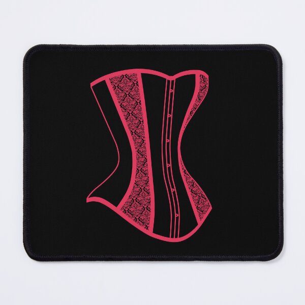 Item preview, Damask Corset - Red designed and sold by SleeplessStitch.