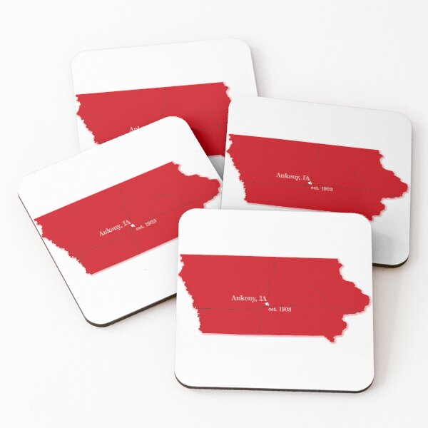Item preview, Ankeny, IA [Red] designed and sold by PhilbonianDezin.