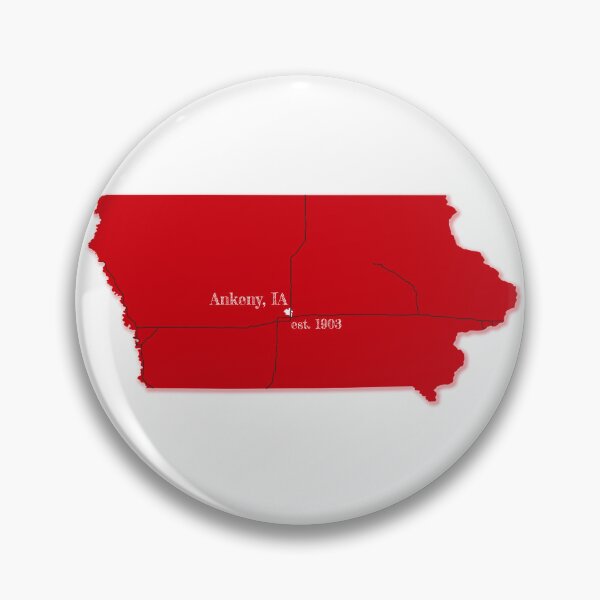Item preview, Ankeny, IA [Red] designed and sold by PhilbonianDezin.