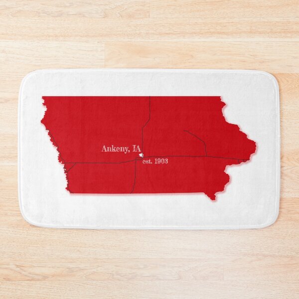 Item preview, Ankeny, IA [Red] designed and sold by PhilbonianDezin.