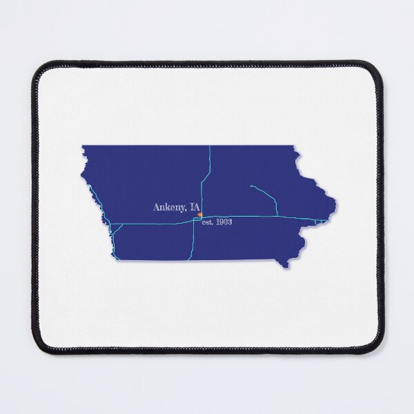 Item preview, Ankeny, IA [Blue] designed and sold by PhilbonianDezin.