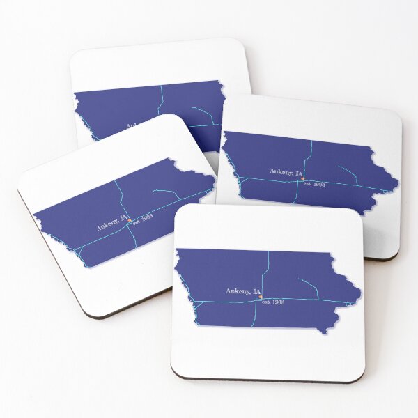 Item preview, Ankeny, IA [Blue] designed and sold by PhilbonianDezin.