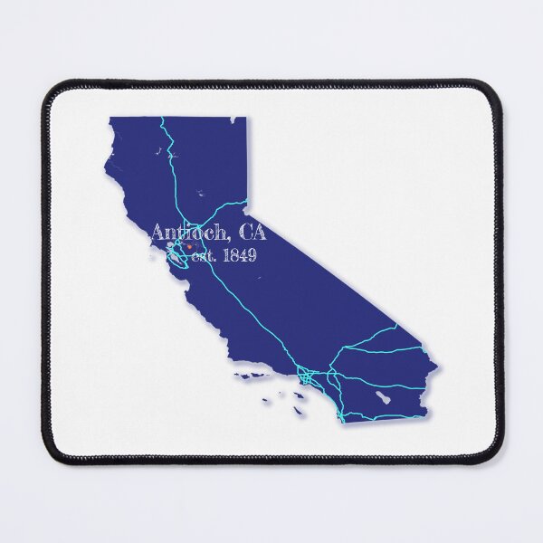 Item preview, Antioch, CA [Blue] designed and sold by PhilbonianDezin.
