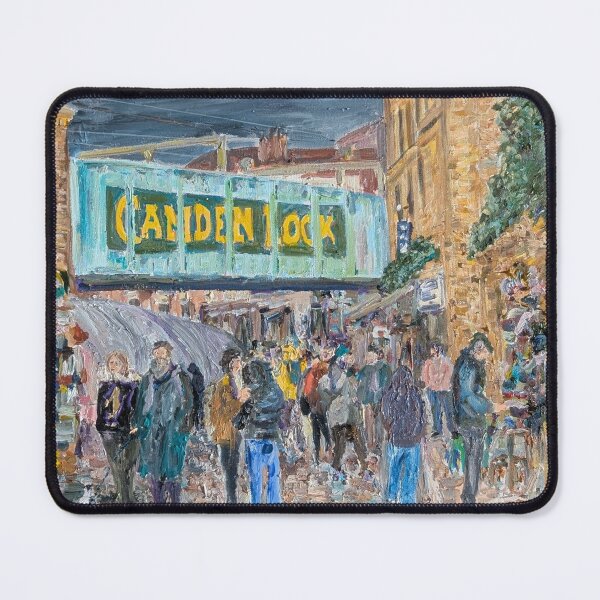 Item preview, Camden Market London Oil Painting designed and sold by martydav.