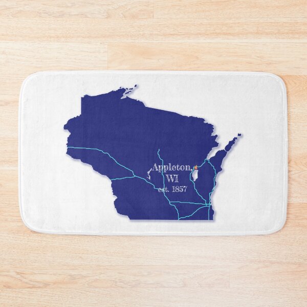Item preview, Appleton, WI [Blue] designed and sold by PhilbonianDezin.