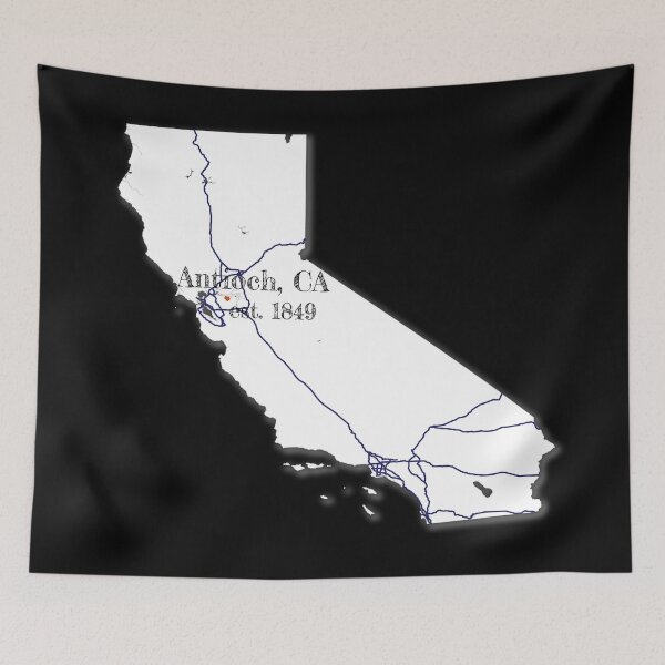Item preview, Antioch, CA [White] designed and sold by PhilbonianDezin.