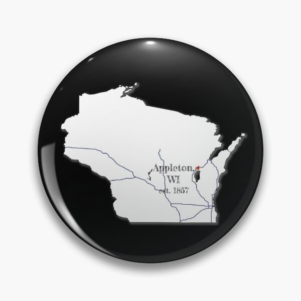 Item preview, Appleton, WI [White] designed and sold by PhilbonianDezin.