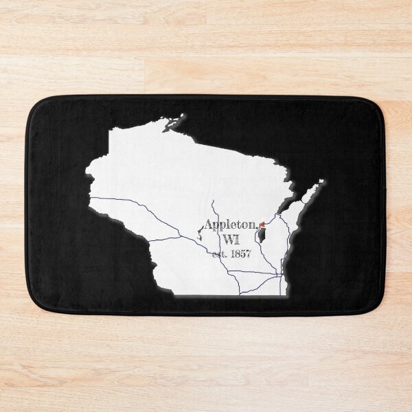 Item preview, Appleton, WI [White] designed and sold by PhilbonianDezin.