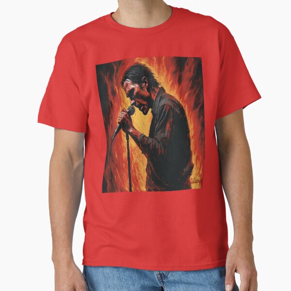 Item preview, "Trent Reznor: The Fiery Stage of Emotion" designed and sold by Artisticanvas.