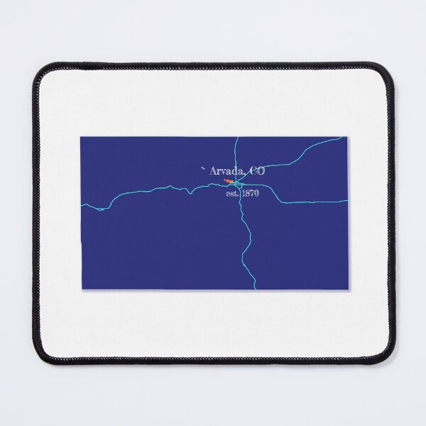 Item preview, Arvada, CO [Blue] designed and sold by PhilbonianDezin.