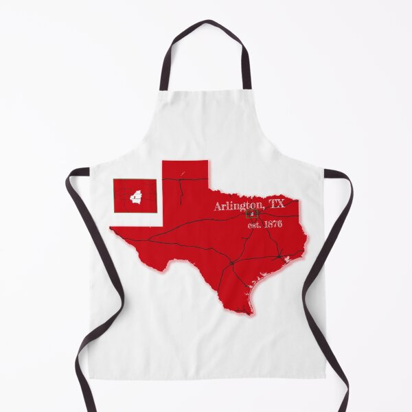 Item preview, Arlington, TX [Red] designed and sold by PhilbonianDezin.