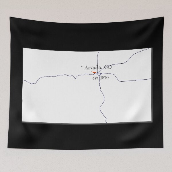 Item preview, Arvada, CO [White] designed and sold by PhilbonianDezin.