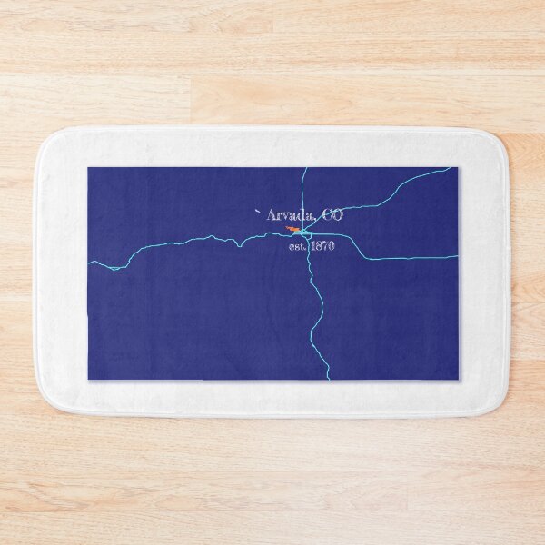 Item preview, Arvada, CO [Blue] designed and sold by PhilbonianDezin.