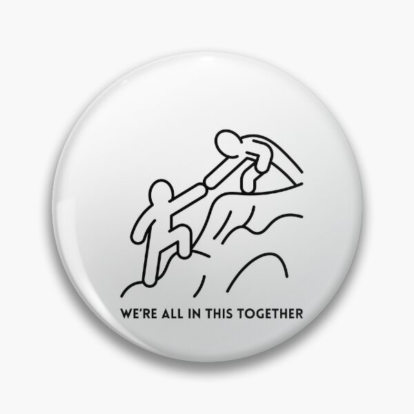 Item preview, We're all in this together | Supporting each other to rise higher designed and sold by Wild Sacred Soul.