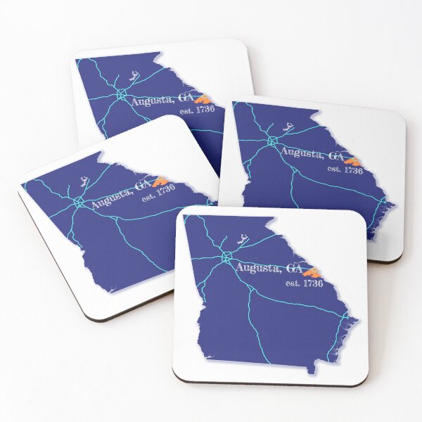 Item preview, Augusta, GA [Blue] designed and sold by PhilbonianDezin.