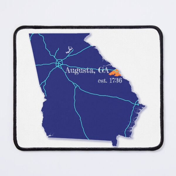 Item preview, Augusta, GA [Blue] designed and sold by PhilbonianDezin.