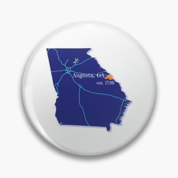Item preview, Augusta, GA [Blue] designed and sold by PhilbonianDezin.