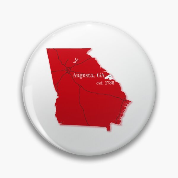Item preview, Augusta, GA [Red] designed and sold by PhilbonianDezin.