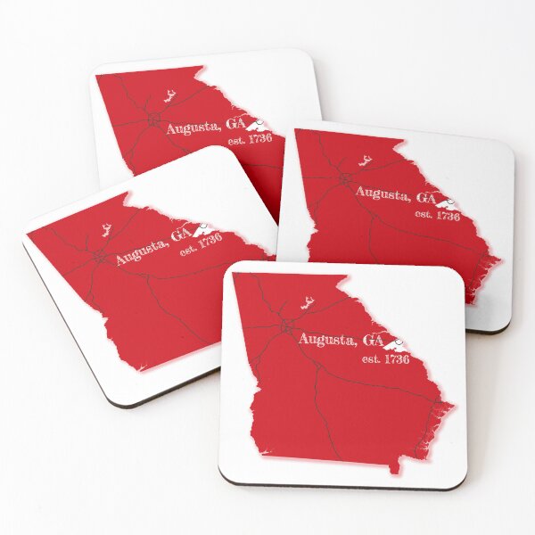 Item preview, Augusta, GA [Red] designed and sold by PhilbonianDezin.
