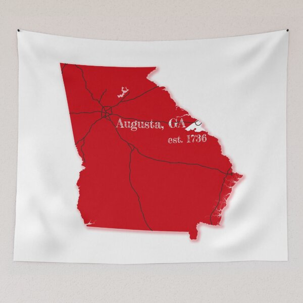 Item preview, Augusta, GA [Red] designed and sold by PhilbonianDezin.