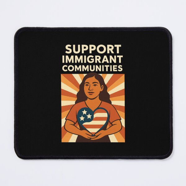 Item preview, Support America - Support Immigrant Communities designed and sold by artedeleon2024.