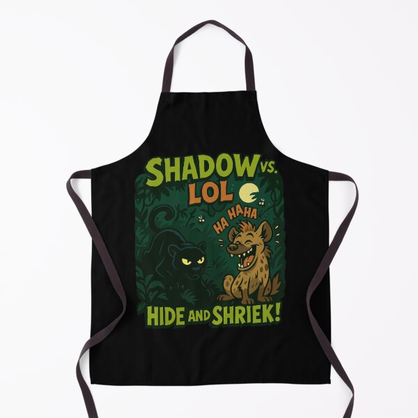 Artikelvorschau, Shadow vs. LOL – Panther Stealth vs. Hyänen-Lachen Dschungel-Showdown entworfen und verkauft von WildlifeInc.