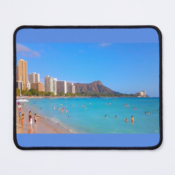 Item preview, Waikiki Bay Beach Day designed and sold by R-F-B.