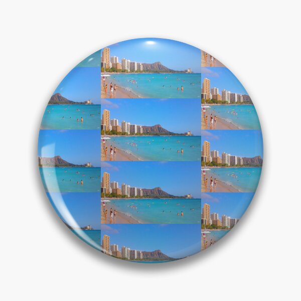 Item preview, Waikiki Bay Beach Day designed and sold by R-F-B.