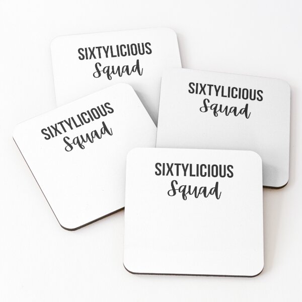 Item preview, Sixtylicious squad funny 60th birthday party sixtieth bday designed and sold by snowry.