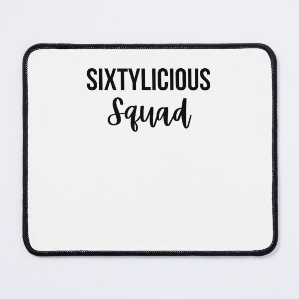 Item preview, Sixtylicious squad funny 60th birthday party sixtieth bday designed and sold by snowry.