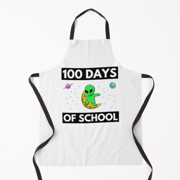 Item preview, 100 Days Of School funny alien dabbing cool Teacher student designed and sold by snowry.