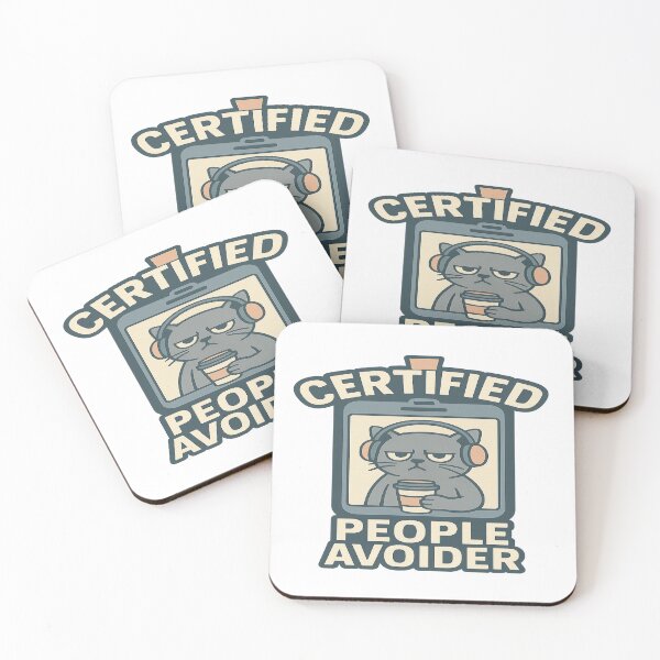 Item preview, certified people avoider designed and sold by authormikemuncy.