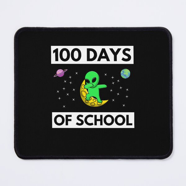 Item preview, 100 Days Of School funny alien dabbing Teacher cool student designed and sold by snowry.
