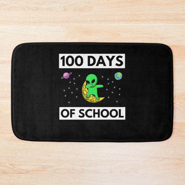 Item preview, 100 Days Of School funny alien dabbing Teacher cool student designed and sold by snowry.