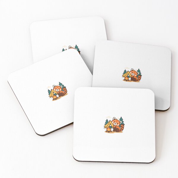 Item preview, Camping Red Panda - Cute Wilderness Adventure Design designed and sold by Real-West.